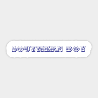 Southern Boy Sticker